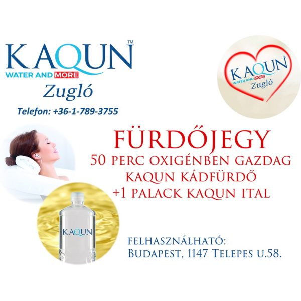 KAQUN FÜRDŐJEGY itallal!
