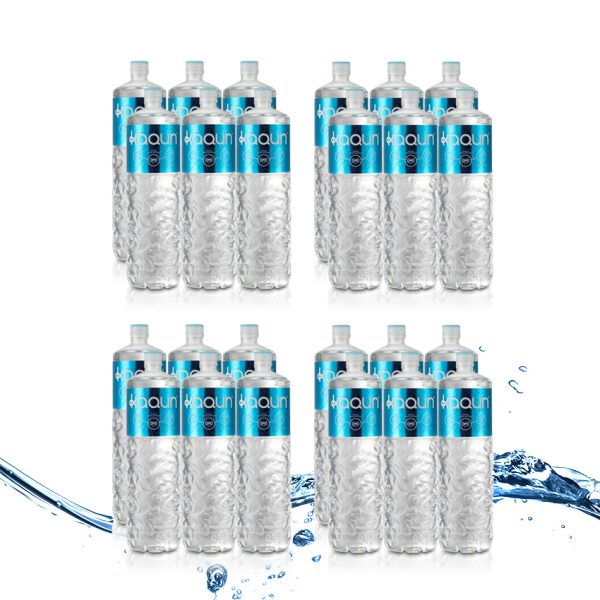 KAQUN Oxygen-Rich Drink, 1.5 Liters, 24 pcs/PET + Deposit